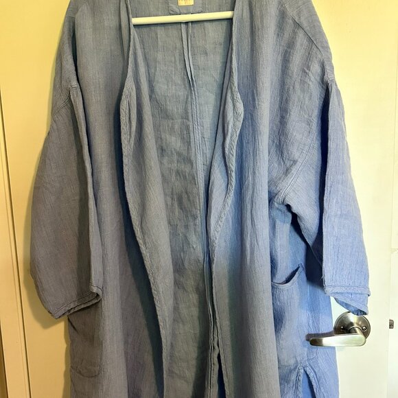 "Poetry Brand" Linen Duster - Picture 7 of 8